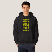 Funny Potato Chips sind immer die Antwort Potato C Hoodie (Vorne ganz)