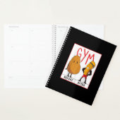 Funny Potato Gym vor dem Workout Geschenk Fitness Planer (Anzeige)