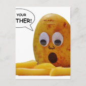 Funny Potato Mutter Postkarte (Vorderseite)