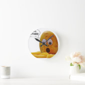 Funny  Potato Runde Wanduhr (Zuhause)