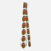 Funny Potato Süße Figur mit Blue Eyes Krawatte (Vorderseite)