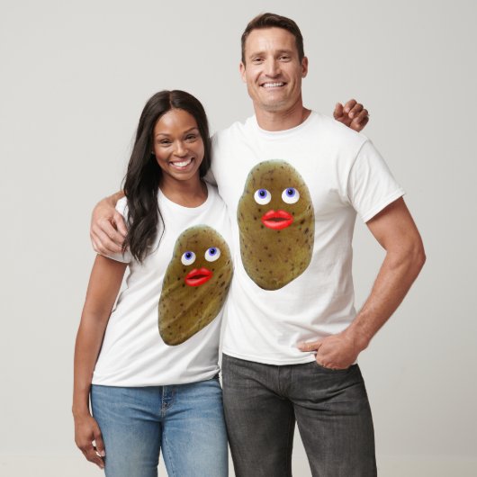 Funny Potato Süße Figur T - Shirt (Unisex)