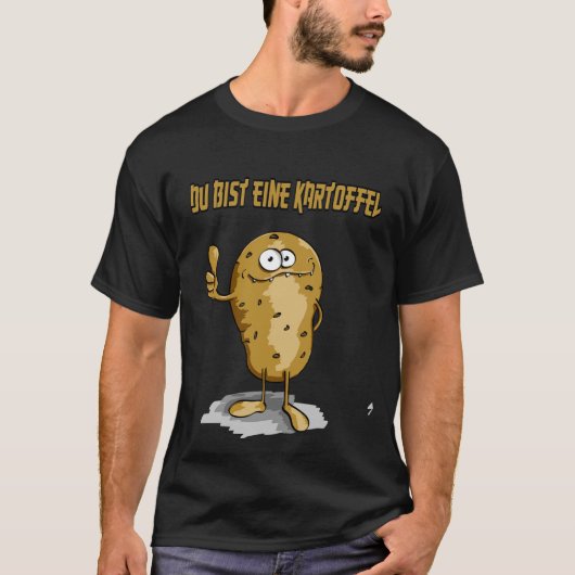funny potato t shirt (Vorderseite)