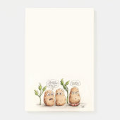 Funny Potatoe Pun Post-it-Notizen Post-it Klebezettel (Vorderseite)