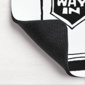 Funny Potholing Club Eintritt in den Cartoon Mousepad (Ecke)