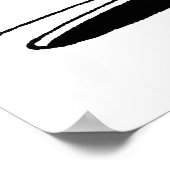 Funny Potholing Club Eintritt in den Cartoon Poster (Ecke)