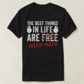 Funny Pottery Best Dings in Life Potter Keramik T-Shirt (Design vorne)