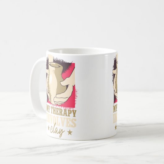 Funny Pottery Kaffeetasse (Vorderseite Links)