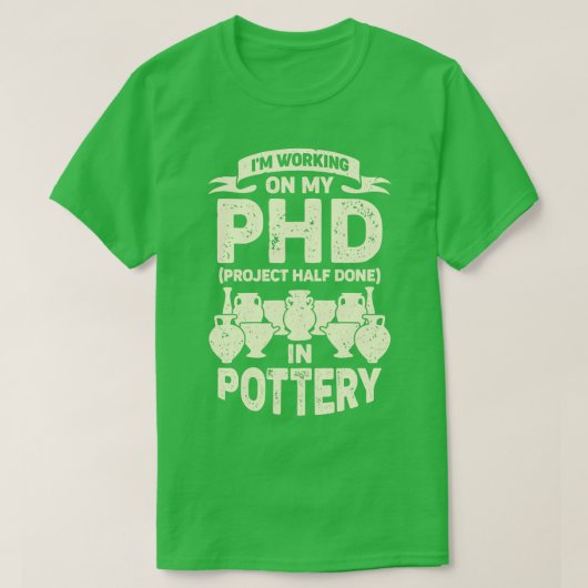 Funny Pottery Maker Hob T-Shirt (Design vorne)