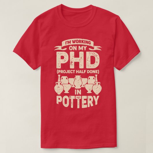 Funny Pottery Maker Hob T-Shirt (Design vorne)
