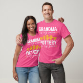 Funny Pottery Oma Keramik Artist Großmutter T-Shirt (Unisex)