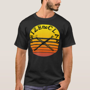 Funny Pottery Pun Seize Clay Retro Sun T-Shirt