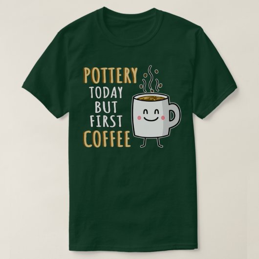 Funny Pottery Spaß T-Shirt (Design vorne)