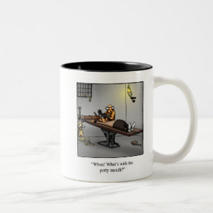 Funny "Potty Mouth" Tasse Gift