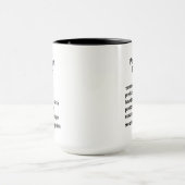 Funny Power Pflanze Operator Definition Geschenke Tasse (Zentrum)