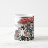 Funny Pox in Ihrem Haus Kaffeetasse (Mittel)