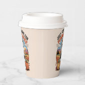 Funny Prairie Dog Fall Pumpkin Spice Humor Pappbecher (Rechts)