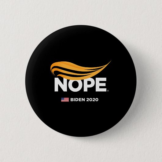 Funny Präsident Donald Trump 2024 Button (Vorderseite)