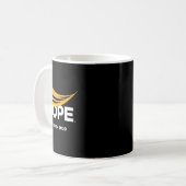 Funny Präsident Donald Trump 2024 Kaffeetasse (Vorderseite Links)