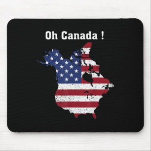 Funny Präsident Trump Sprichwort Oh Kanada Karte A Mousepad