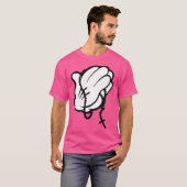 Funny Praying Hands T-Shirt (Vorne ganz)