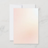 Funny Pre-Coffee Apology Greeting Card Dankeskarte (Rückseite)