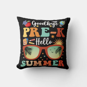 Funny Pre-k Abschluss Goodbye Pre-k Hello Summer Kissen
