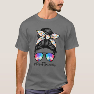 Funny Pre-K Life wieder zurück zur Schule zum 1. T-Shirt