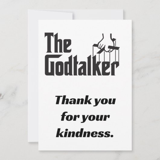 Funny Preacher Minister Pastor Parody Einladung (Vorderseite)