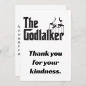 Funny Preacher Minister Pastor Parody Einladung (Vorne/Hinten)