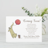 Funny Pregnancy Ankündigung (Stehend Vorderseite)