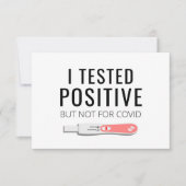 Funny Pregnancy Announcement Card für Ehemann Ankündigung (Vorderseite)