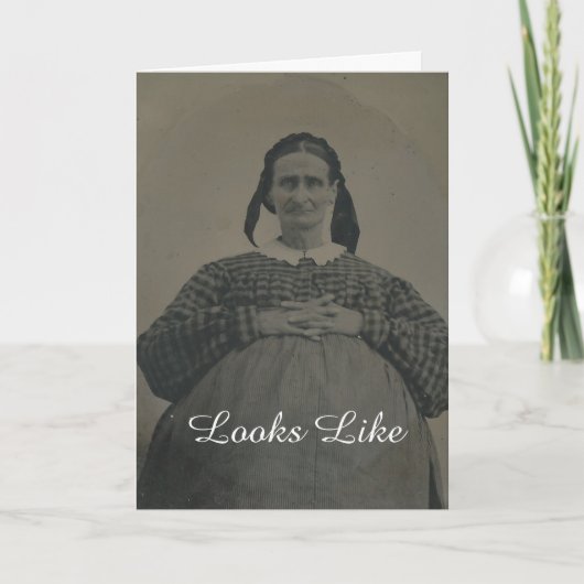 Funny Pregnancy Announcement Grußkarte Ankündigung (Vorderseite)