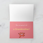Funny Pregnancy enthüllt Ankündigung Großmutter (Innenseite)
