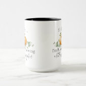 Funny Pregnancy Future Mama Pumpkin Tasse (Zentrum)