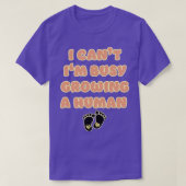 Funny Pregnancy momme zu 3 T-Shirt (Design vorne)