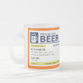 Funny Prescription Beer Tasse (Links)