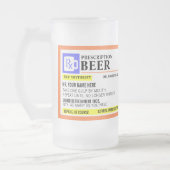 Funny Prescription Beer Tasse (Links)