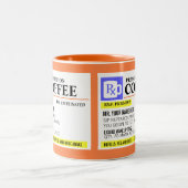 Funny Prescription Coffee Tasse (Mittel)