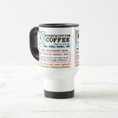 Funny Prescription Coffee Tasse (Vorderseite Links)