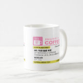 Funny Prescription Coffee Tasse (VorderseiteRechts)