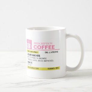 Funny Prescription Coffee Tasse