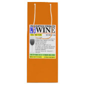 Funny Prescription Geschenktüte Für Weinflaschen (Vorderseite)