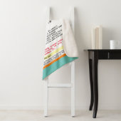 Funny Prescription Get Well Sherpa Blanket Sherpadecke (Beispiel)