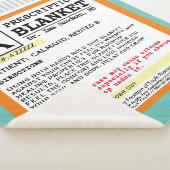 Funny Prescription Get Well Sherpa Blanket Sherpadecke (3/4)