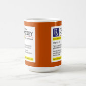 Funny Prescription Hockey Player Tasse (Mittel)
