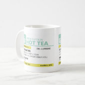 Funny Prescription Hot Tee Kaffeetasse (Vorderseite Links)