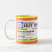 Funny Prescription Hot Tee Tasse (Links)