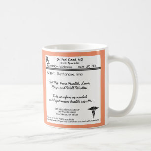 Funny Prescription Pad RX Kaffeetasse