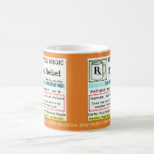Funny Prescription RX Flu Medicine Kaffeetasse (Mittel)